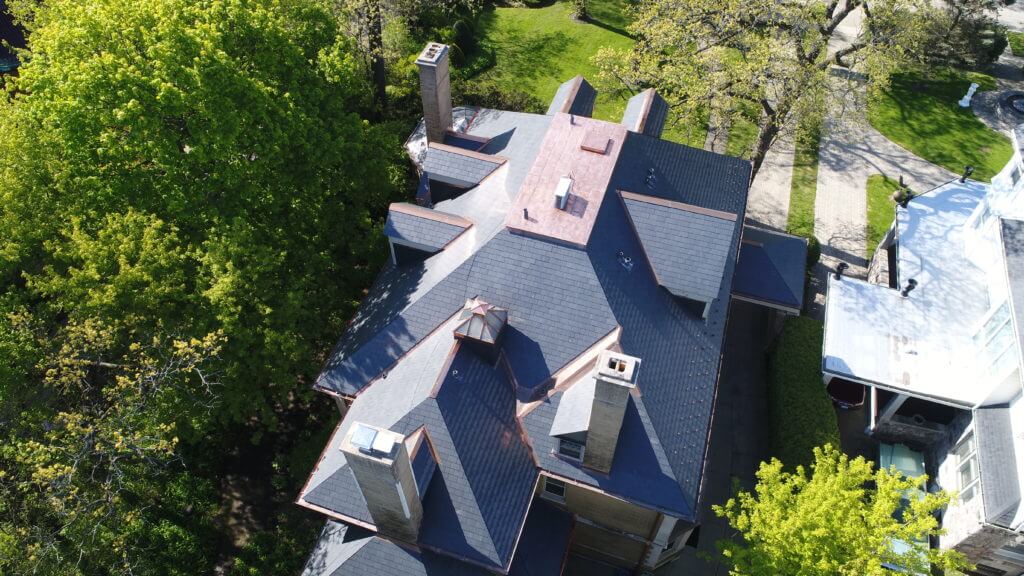 Historically Correct New Roof in Evanston