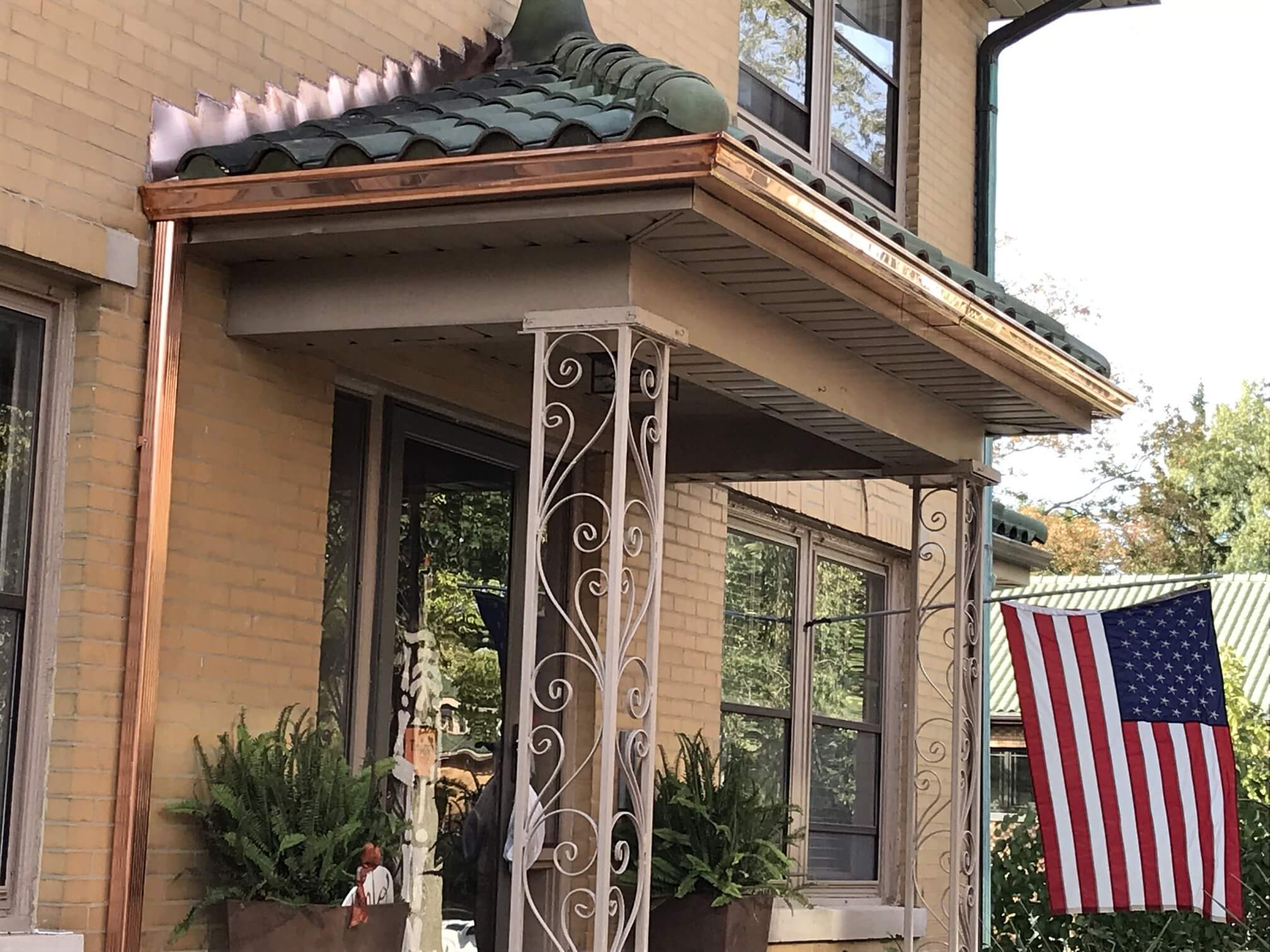 Tile and Copper Roof in Oak Park