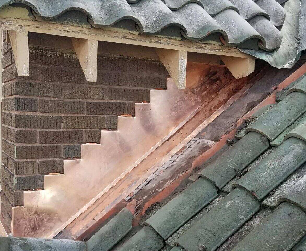 Roofing Tile Copper Dormer Flashing