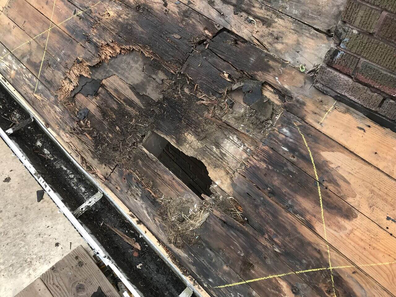 Roof Repair Rotted Wood