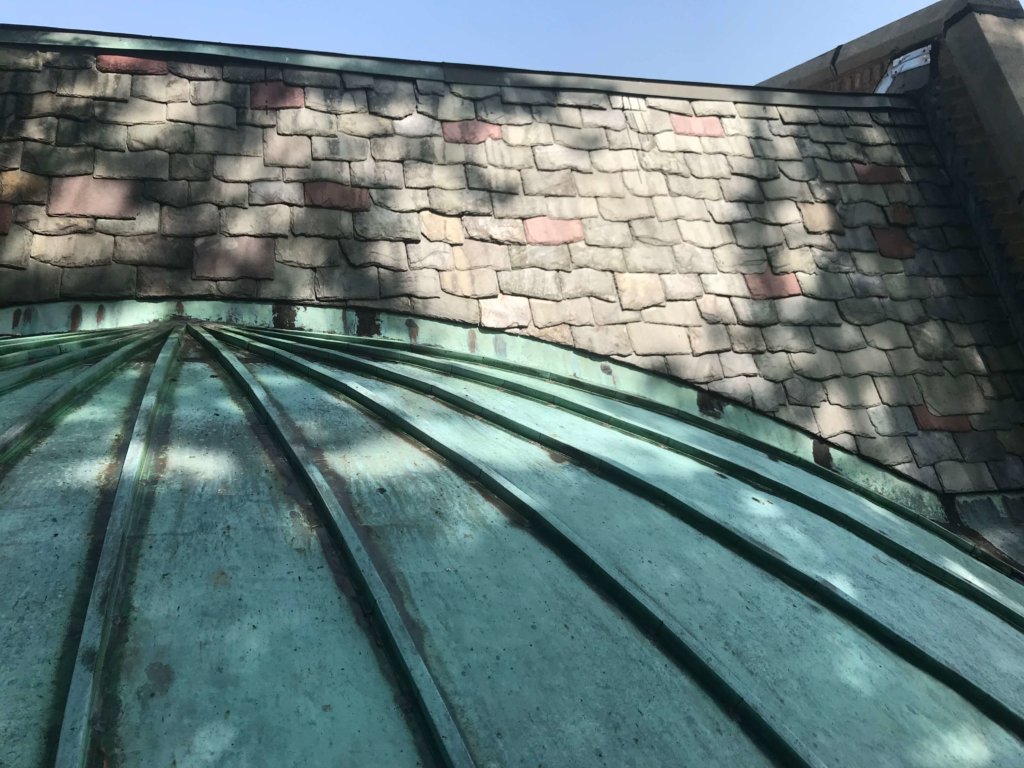 Original Spherical Copper Roof