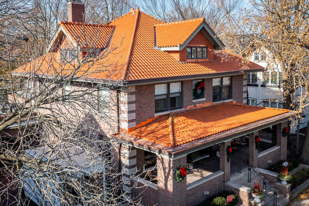 Evanston new Ludowici Spanish Style Tile Roof